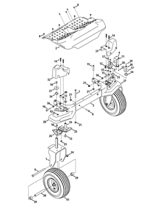 Part Location Diagram of 925-05449 Cub Cadet Rotary Sensor